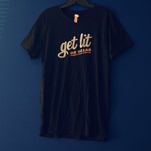 "Get Lit" T-Shirt (Black)